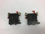 General Electric CR124L028 Overload Relay 600 Vac Standard Pilot Duty Lot of 2