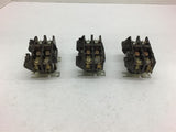 Honeywell R4243B1012 Relay 208/240 Volts Lot of 3