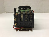 General Electric CR206B0 Size 0 Starter 460 volts @ 5 Hp 115 volt Coil