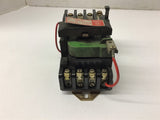 General Electric CR206B0 Size 0 Starter 460 volts @ 5 Hp 115 volt Coil