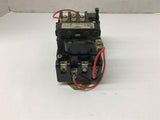 General Electric CR305B1 Size 0 460 volts @ 5 Hp Starter 230/240 Volt Coil