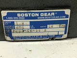 Boston F721-20-B5-G 20: Ratio Left Angle Gear Reducer 1.4 Input Hp