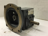 Morse 133Q56LR15 15:1 Ratio 0.49 HP Left/Right Angle Gear Reducer