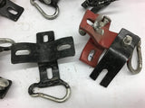 Mountable Safety Chain Clamps Lot of 7