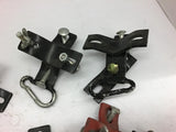 Mountable Safety Chain Clamps Lot of 7