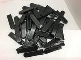 Grip-Handle 1/4 X 1 Black Lot of 50