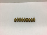 Brass 1/4"x1/8" Reducing Coupling Lot of 5