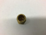 Brass 1/4"x1/8" Reducing Coupling Lot of 5