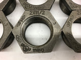 Hex Reducer Bushing 2 x 1-1/2 NPT- Lot of 6