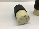 Bryant L5-20 20 amp 125 Volt Plug Lot of 4