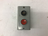 General Electric Pushbutton Station Start - Stop