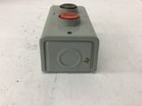 General Electric Pushbutton Station Start - Stop