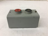 General Electric Pushbutton Station Start - Stop