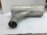 6'' Aluminum Tubing 15'' L X 6'' OD w/ 2-1/2'' X 10'' T