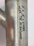 Aluminum Tubing 5'' X 13'' X 0.0885 Thickness w/ 2-1/2'' Tee