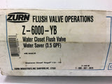 Zurn Z6000YB Water Closet Flush Valve 3.5 GPF