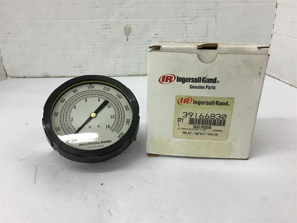 Ingersoll-Rand 39166830 Pressure Gauge 200 PSI