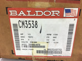 Baldor CM3538 1/2 Hp AC Motor 230/460 volts 1725 Rpm 56C Frame