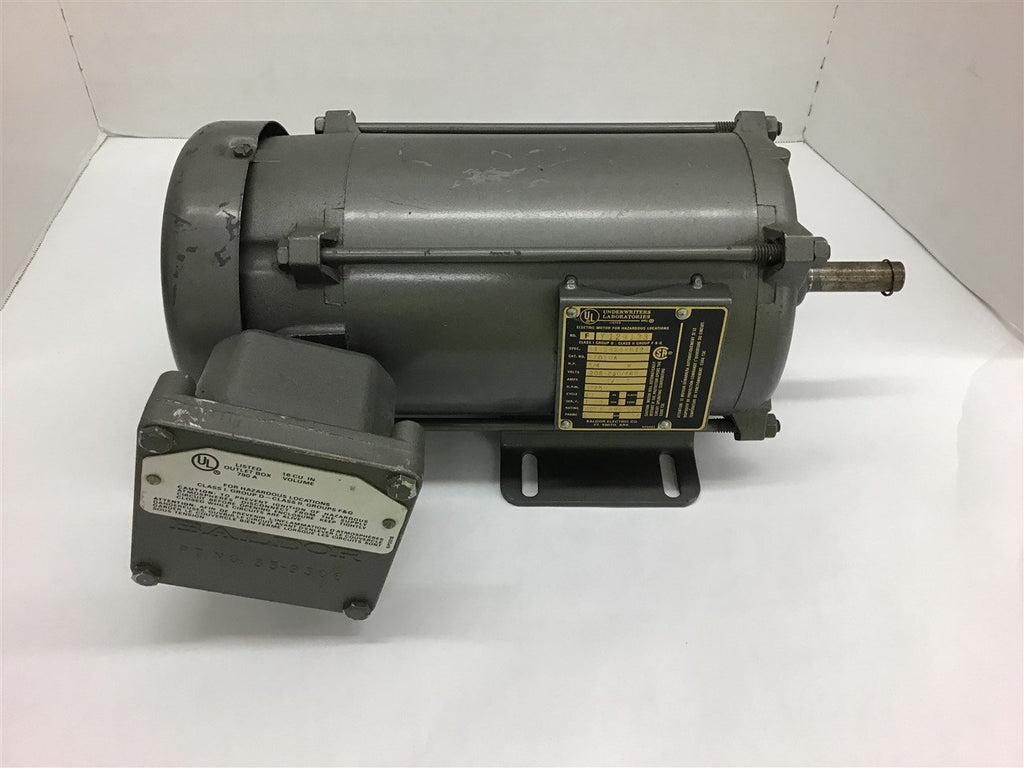 Baldor M7010a 3/4 HP AC Motor 208-230/460 volts 1800 Rpm 4P 56 Frame