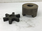 ML190 Jaw Coupling 1 5/8" Bore with insert