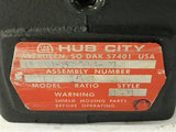 Hub City 0020-61203-21 15:1 Ratio Gear Reducer Model 214