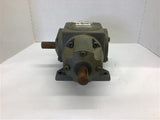 Boston Gear R146AM1 Left Angle Gear Reducer 26.376 Input Hp 0:1 Ratio