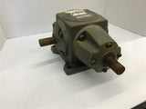 Boston Gear R146AM1 Left Angle Gear Reducer 26.376 Input Hp 0:1 Ratio