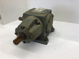 Boston Gear R146AM1 Left Angle Gear Reducer 26.376 Input Hp 0:1 Ratio