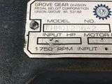 Grove Gear FHMQ1206-2 15:1 Ratio Gear Reducer 1.58 Input HP--help