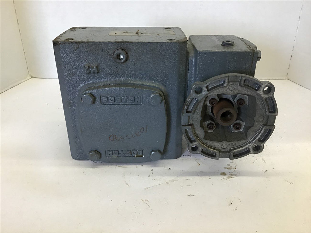 Boston Gear FWA718-20-B4-6 Gear Reducer 200:1 Ratio 0.19 Input HP 660 Torque