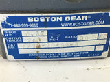 Boston Gear F713-30-B5-6 Gear Reducer 30:1 Ratio 0.32 Input HP 264 Torque