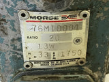 Morse 76MI0004 Gear Reducer 20:1 Ratio 0.33 HP