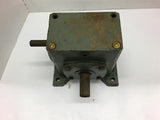 Boston 321B60-J1 Right angle 60:1 Ratio Gear Reducer .430 Input Hp