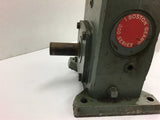 Boston 321B60-J1 Right angle 60:1 Ratio Gear Reducer .430 Input Hp