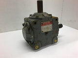 Boston Gear R1215 Type B Gear Reducer 1:1 Ratio 18.6 Input Hp