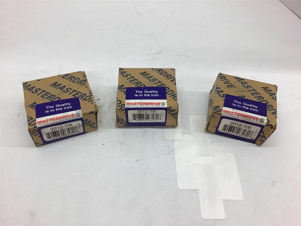 Masterdrive 2012 7/8 Bushing Lot of 3