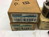 Dodge 119606 1610 x 40 MM Tapered Lock Bushing Lot of 3