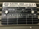 Electro ADDA FC90SFECCL-4 1.1 KW 230/460 volts 1390 Rpm 50 HZ AC Motor