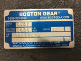 Boston Gear 738-10E-J 10:1 Ratio Gear Reducer 8.37 Input HP