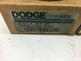 Dodge 119104 2517 x 3/4 Taper-Lock Bushing Lot of 2