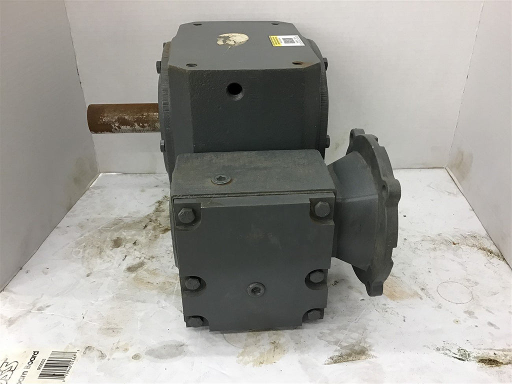 Boston FWA732-100E-B5-G 100:1 RAtio Double Reduction Gear Reducer 1.33 Input Hp