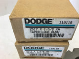 Dodge 119118 2517 x 1-5/8 Taper-Lock Bushing Lot of 3