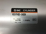 SMC NCA14F400-0400N Pneumatic Cylinder 250 PSI