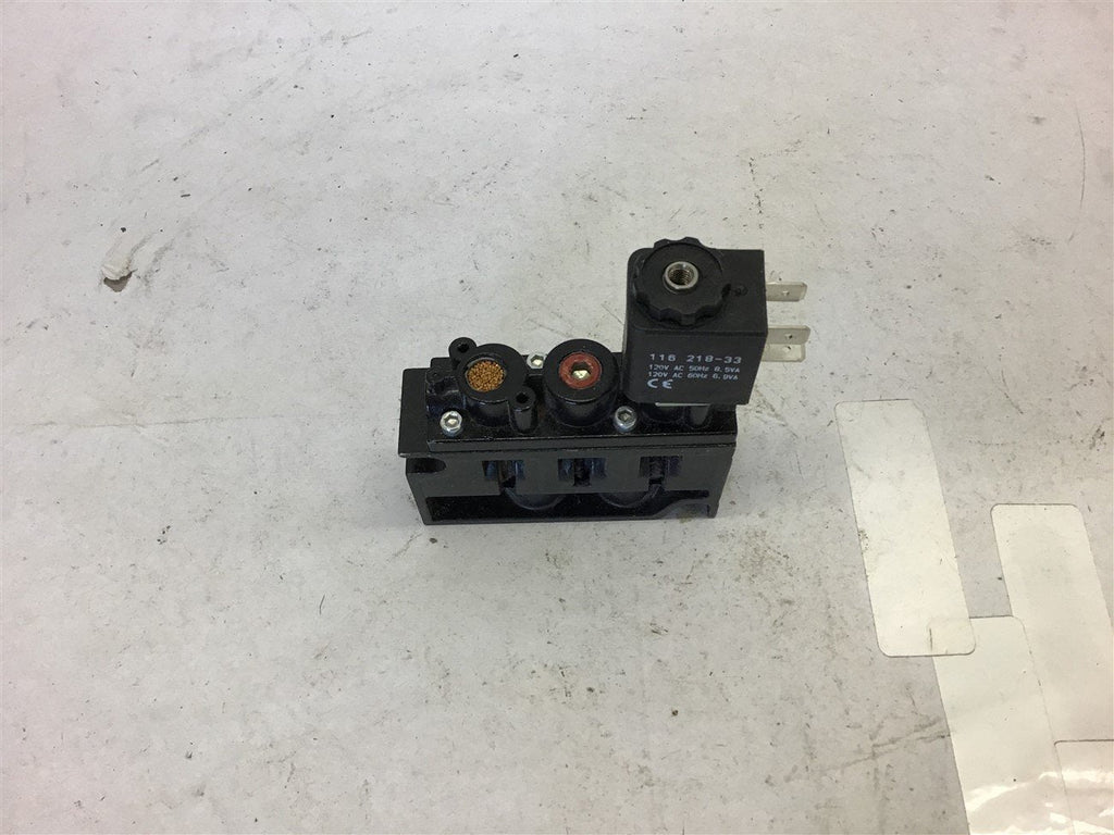 Ingersoll Rand A222SS-120-A-G Valve 120 Volt coil