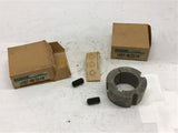 Dodge 117093 2012 Taper-Lock Bushing 1 11/16" Bore Lot of 2