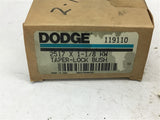 Dodge 119110 2517 Taper-Lock Bushing 1 1/8" Bore