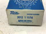 Martin 2012 Taper-Lock Bushing 1 11/16" Bore Lot of 3