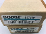 Dodge 2012 1 15/16 KW Taper Lock Bushing 117169 Lot of 2