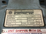 Sterling Electric H0402FC04056 Gear Reducer 40:1 Ratio 1.0 Input HP