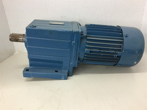 Lenze MDEMA1M071-42 0.68 KW Gear Motor 1705 Rpm 480 Volts GST05-2 MVBR071C42003A